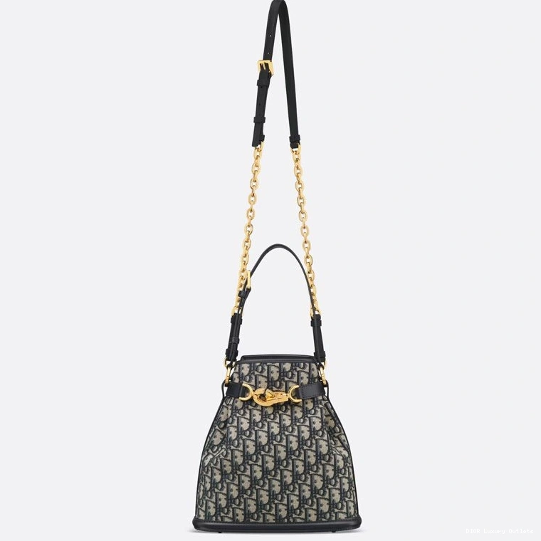 Cheap Blue Motif C'est Medium Oblique Bag Dior Canvas 0817 Luxury